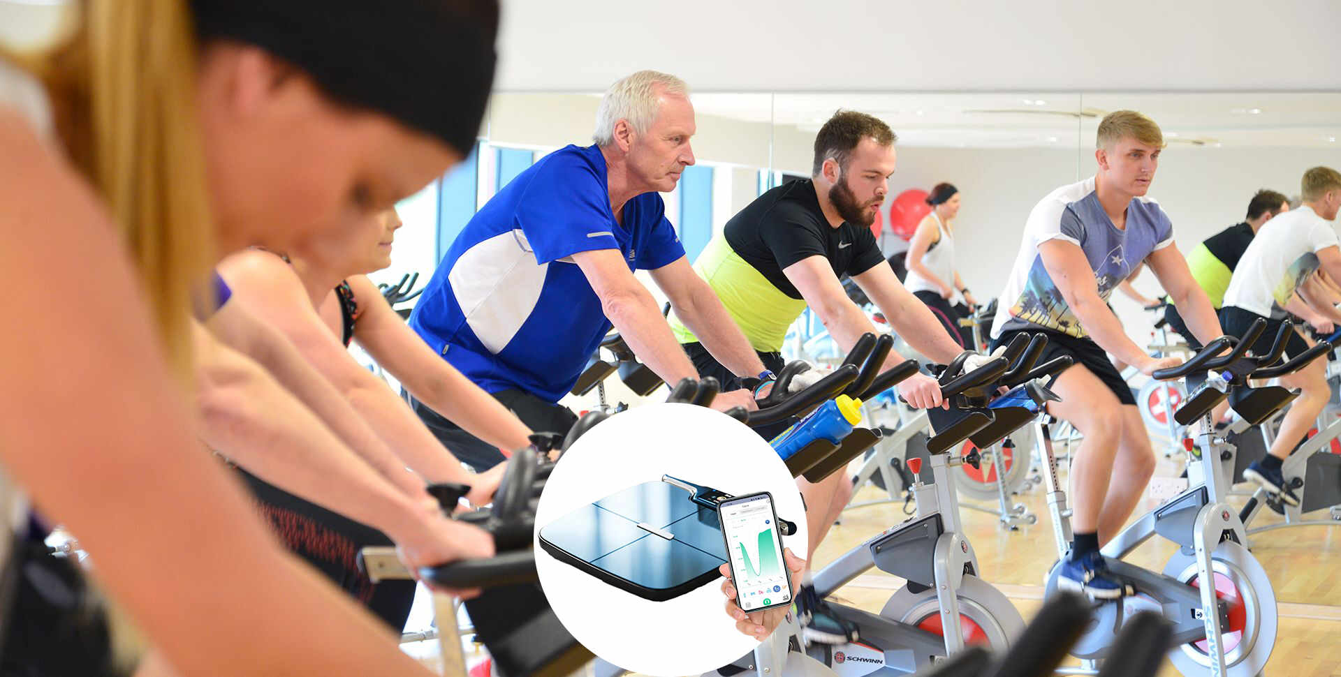 Medizinische Körperzusammensetzungsanalyse Intelligente Körperfettwaagen